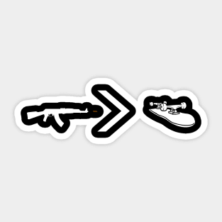 Ar Skateboard Sticker